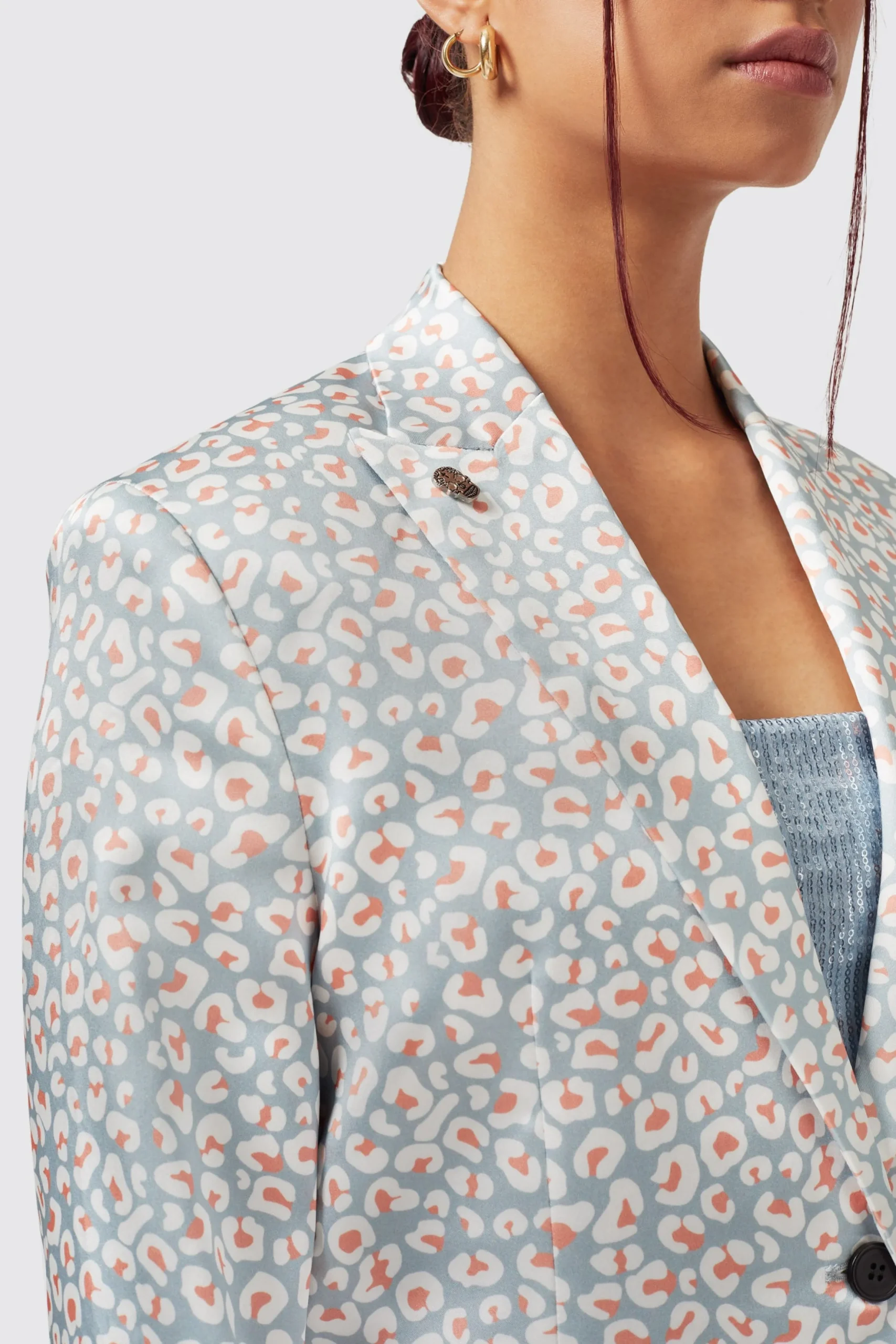 Twisted Tailor Amarantha Slim Fit Blue Suit | Woman