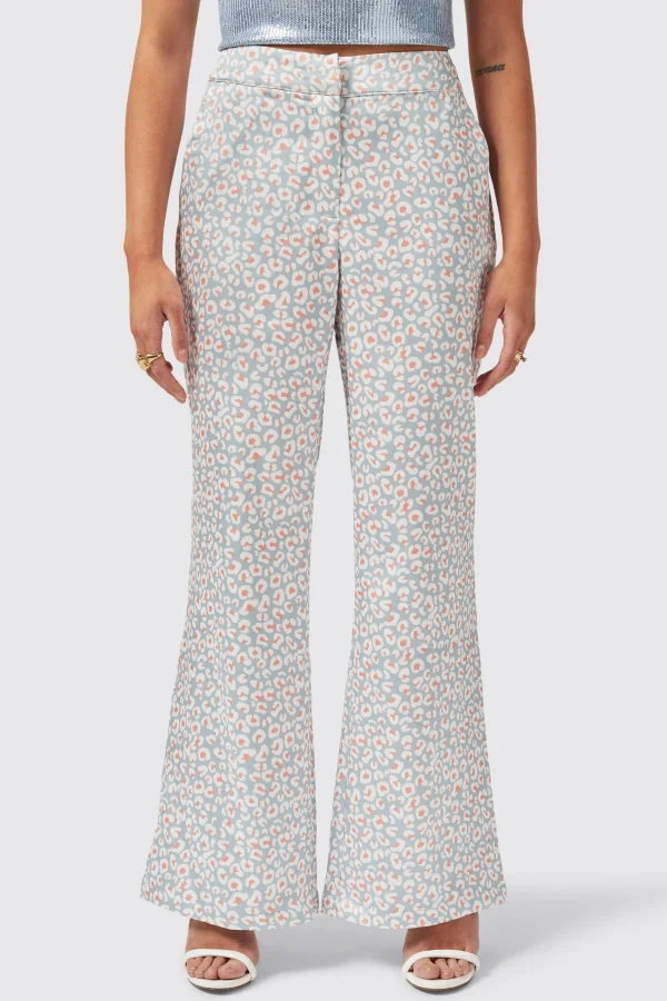 Twisted Tailor Amarantha Slim Fit Blue Trouser | Woman
