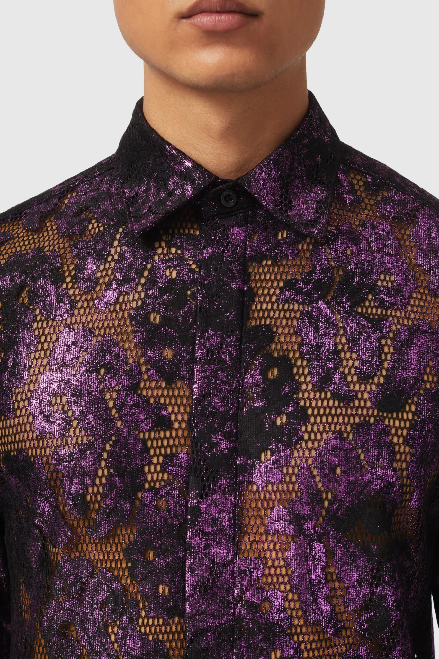Twisted Tailor Baldwin Slim Fit Floral Pink Shirt | Style·Floral Shirts | Occasion·Casual Shirts