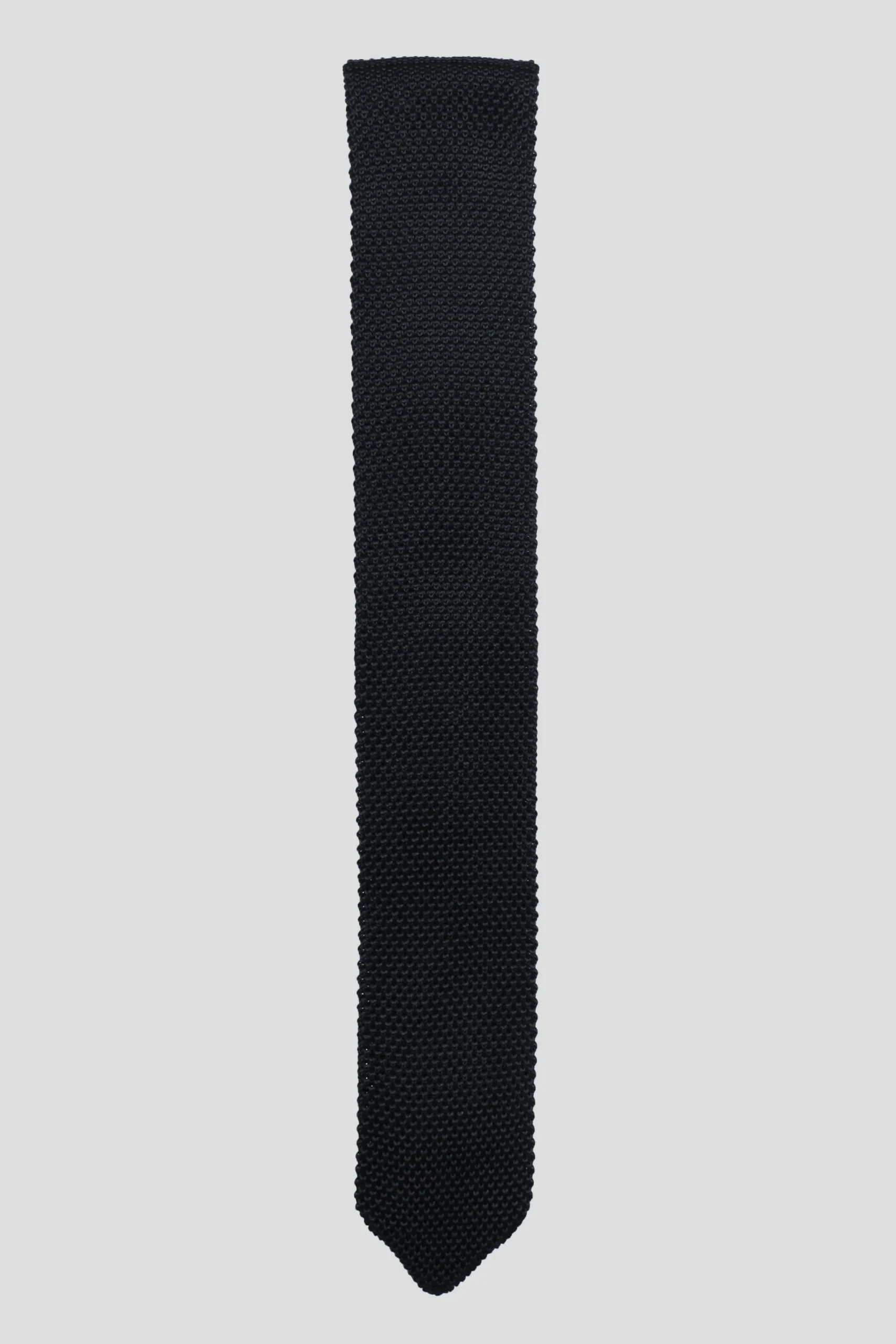 Twisted Tailor Bowie Black Knitted Tie | Suit Accessories·Ties