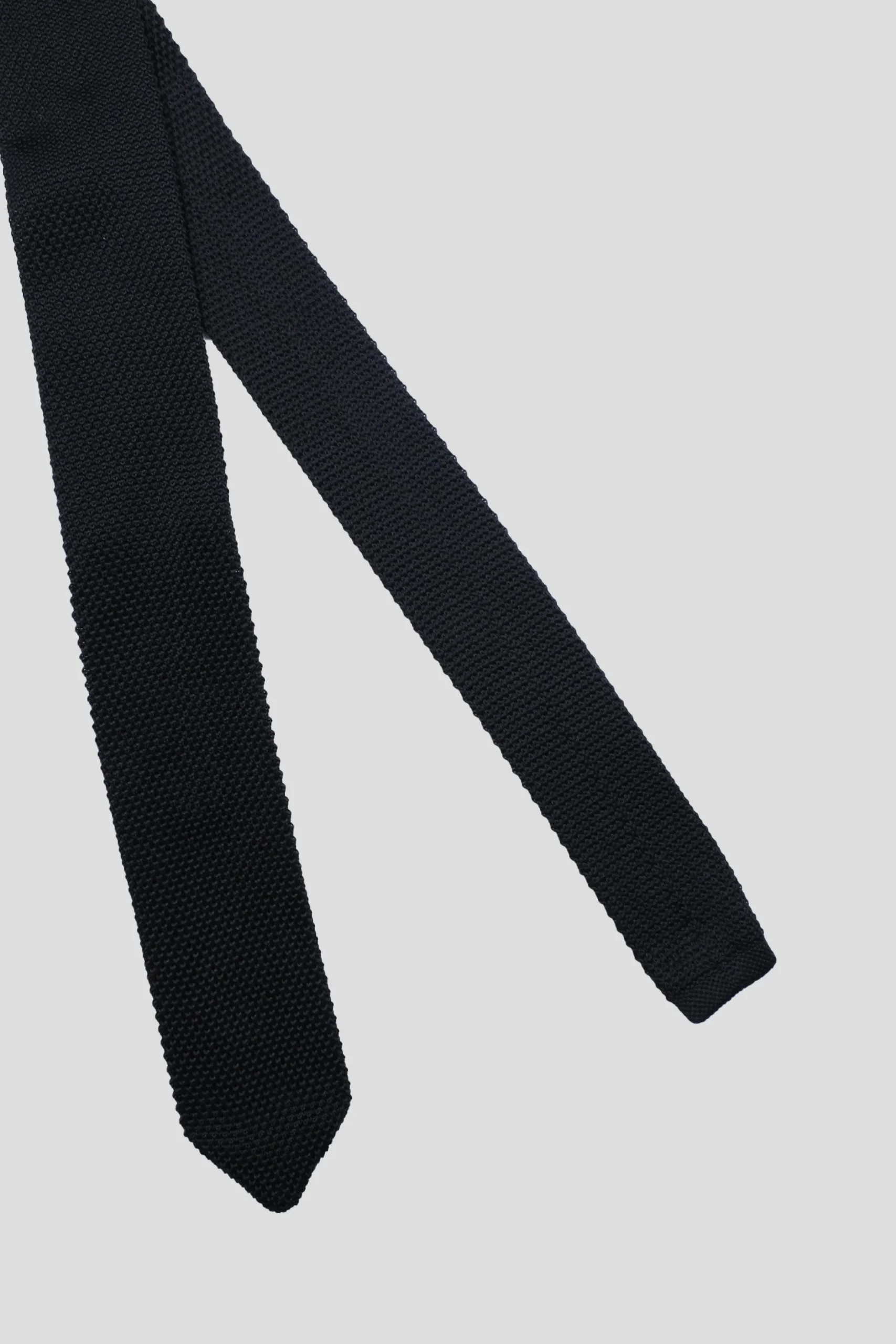 Twisted Tailor Bowie Black Knitted Tie | Suit Accessories·Ties