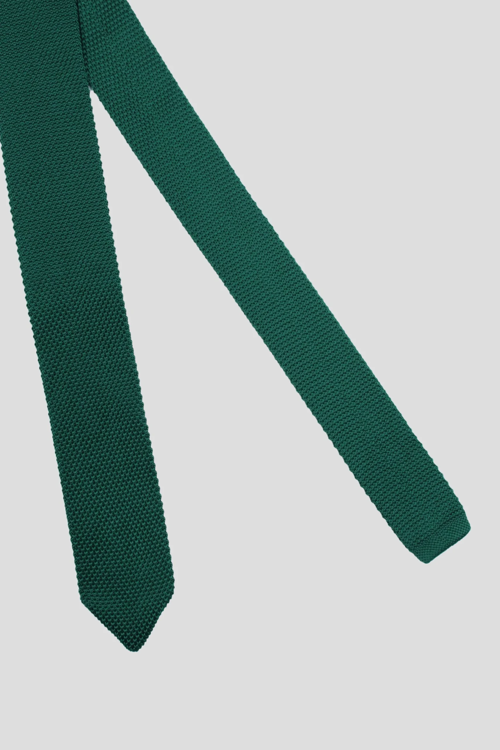 Twisted Tailor Bowie Bottle Green Knitted Tie | Suit Accessories·Ties