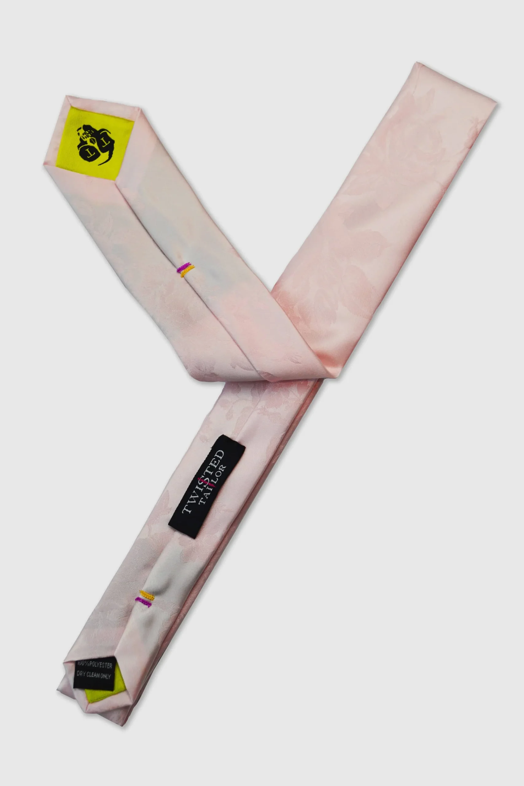 Twisted Tailor Braxas Pink Floral Tie And Hank Set | Suit Accessories·Ties