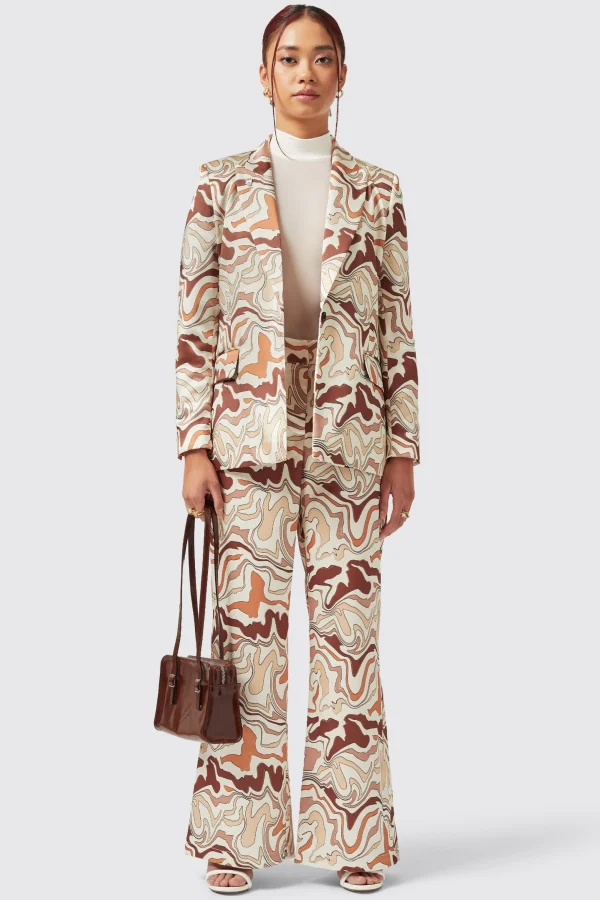 Twisted Tailor Calthia Slim Fit Neutral Suit | Woman