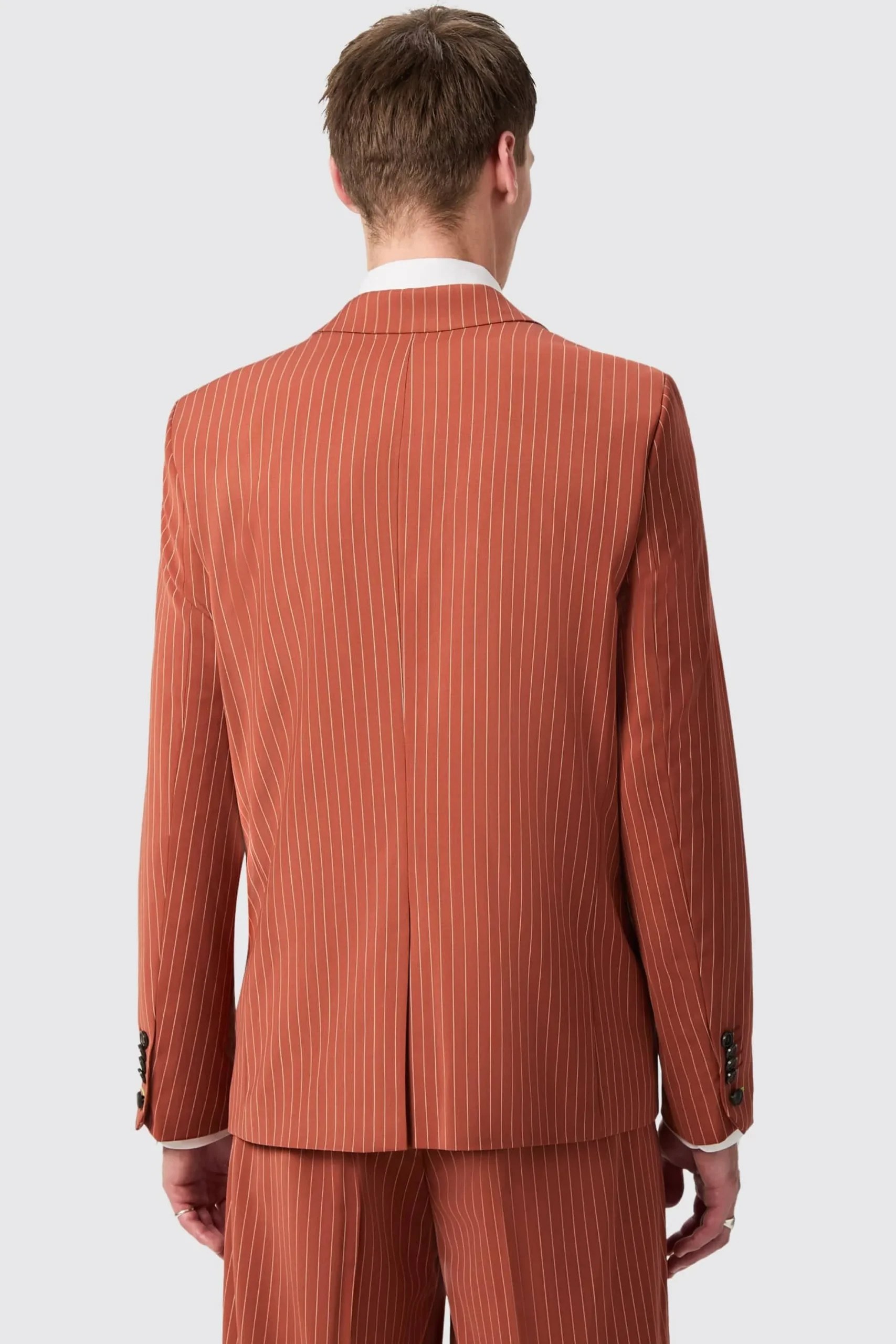 Twisted Tailor Cortese Oversized Burnt Orange Pinstripe Suit | Occasion·Autumn Suits | Occasion·Back To It