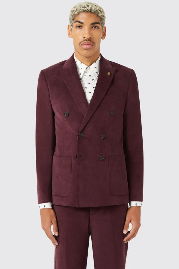 Twisted Tailor Dunmore Wine Cord Jacket TT X AM | Jackets·Work Jackets | Jackets·Casual Jackets