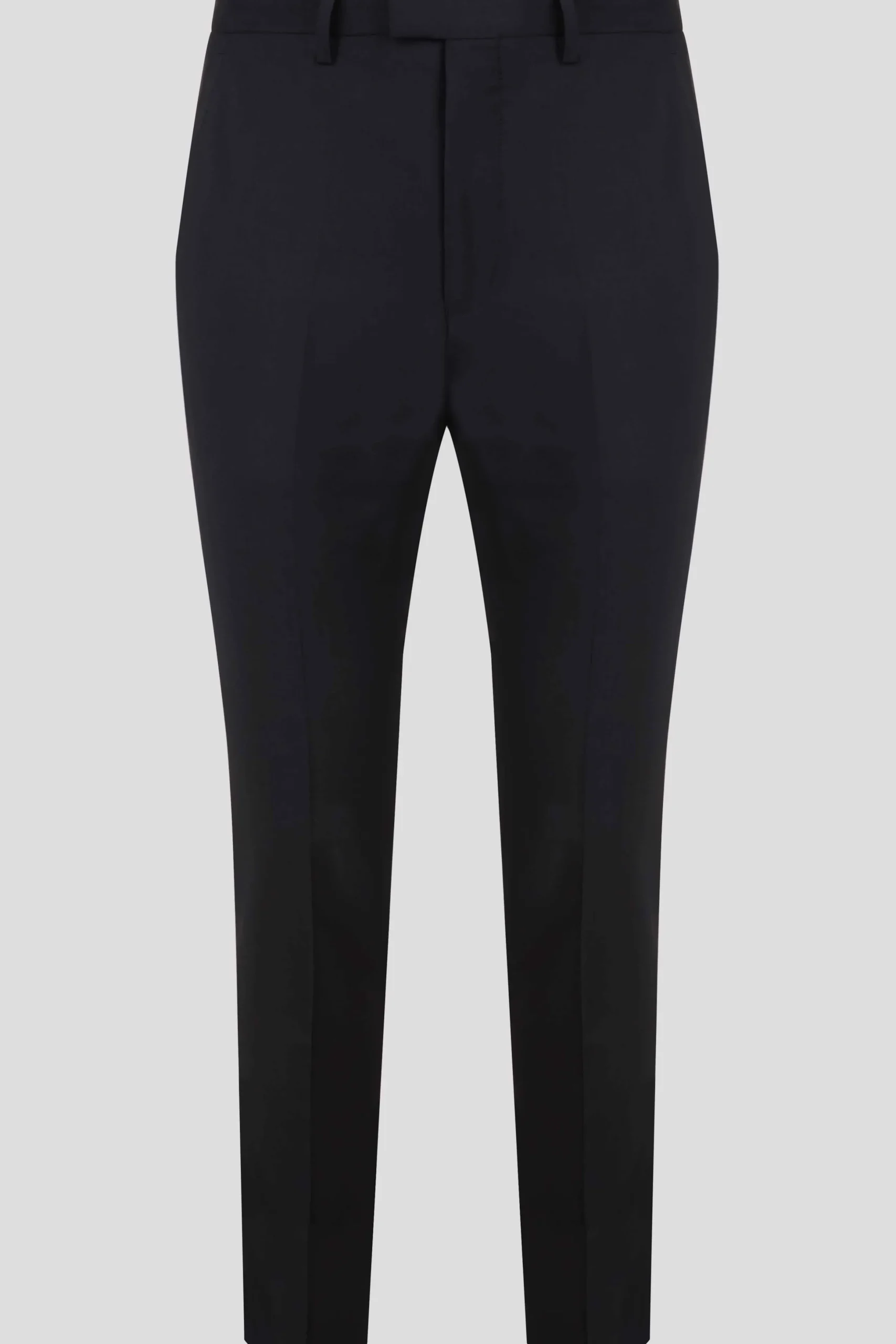 Twisted Tailor Ellroy Skinny Fit Black Wool Trousers | Trousers·Work Trousers