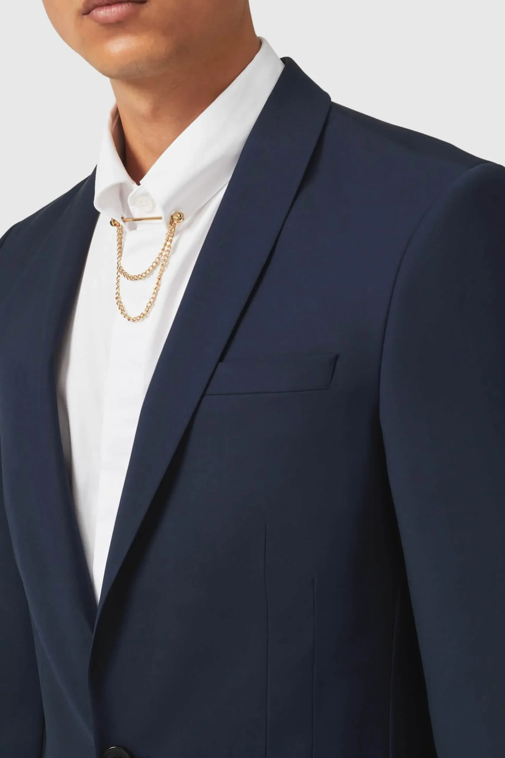Twisted Tailor Ellroy Skinny Fit New Navy Jacket | Jackets·Work Jackets