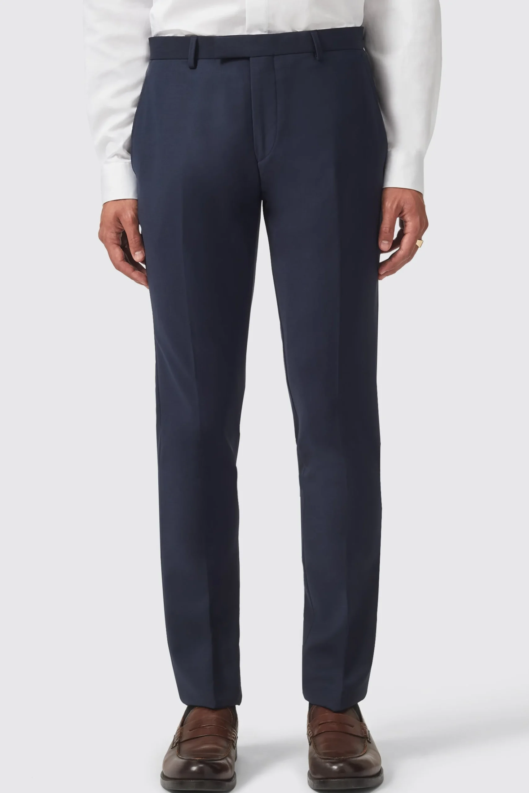 Twisted Tailor Ellroy Skinny Fit New Navy Trousers | Trousers·Casual Trousers | Trousers·Work Trousers