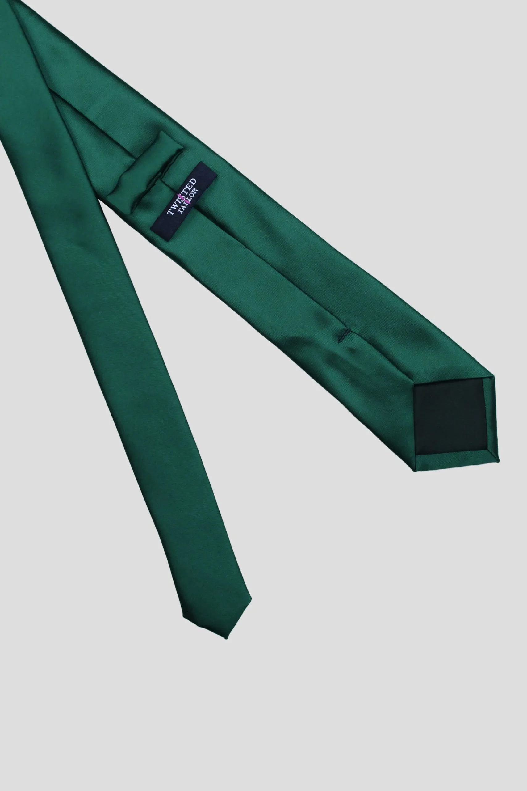Twisted Tailor Ellroy Tie Forest Green | Suit Accessories·Ties