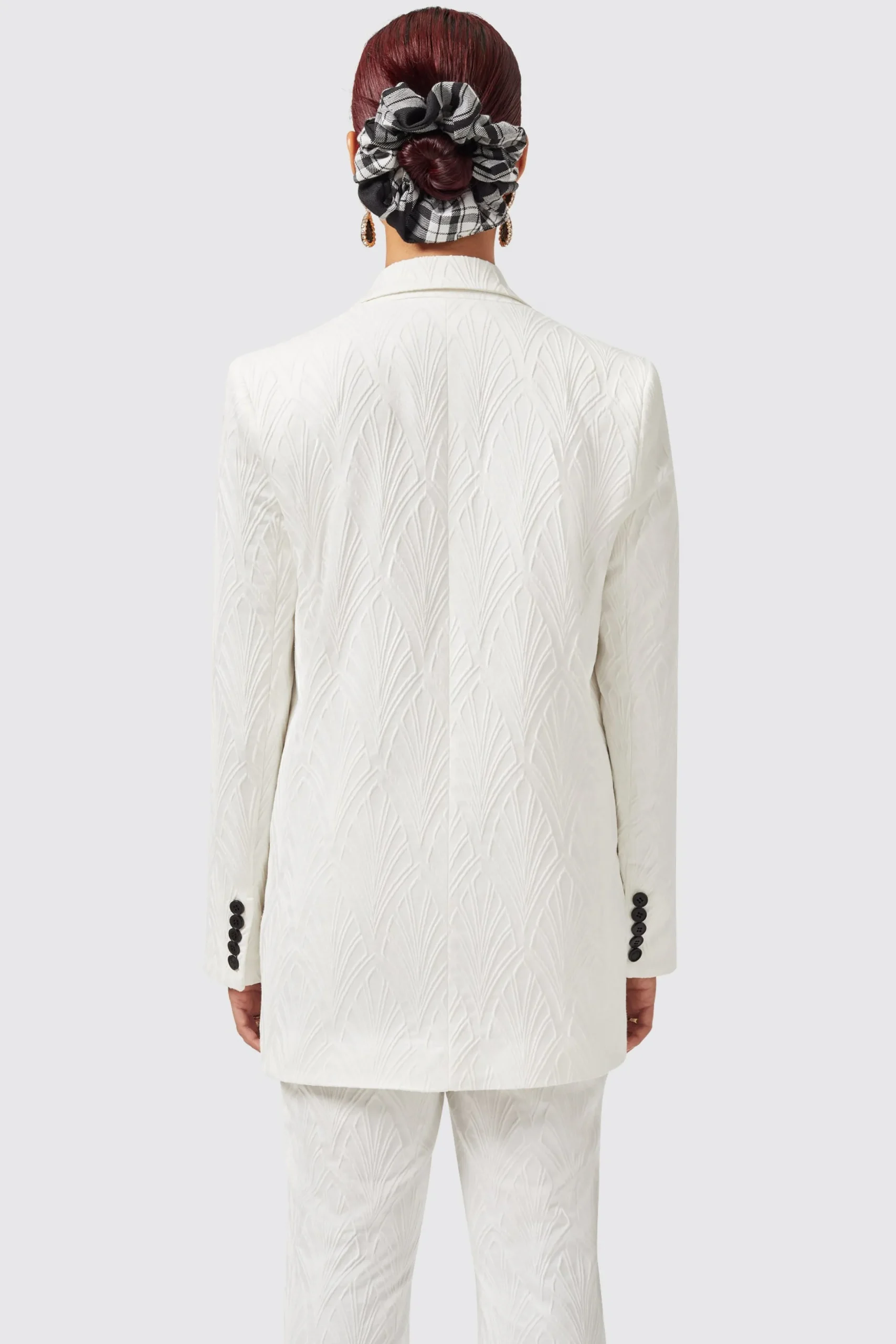 Twisted Tailor Fiore Slim Fit White Suit | Woman