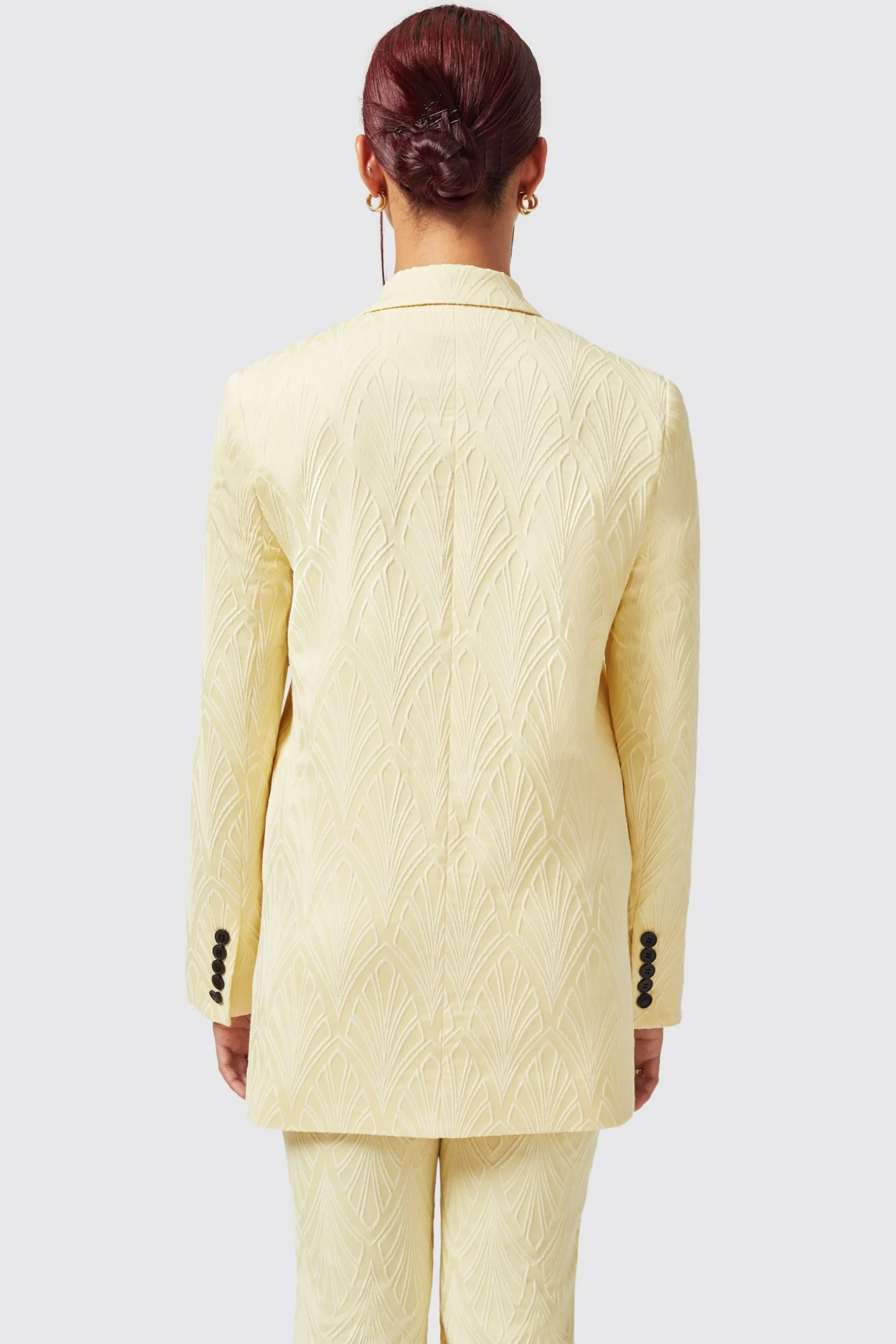 Twisted Tailor Fiore Slim Fit Yellow Suit | Woman