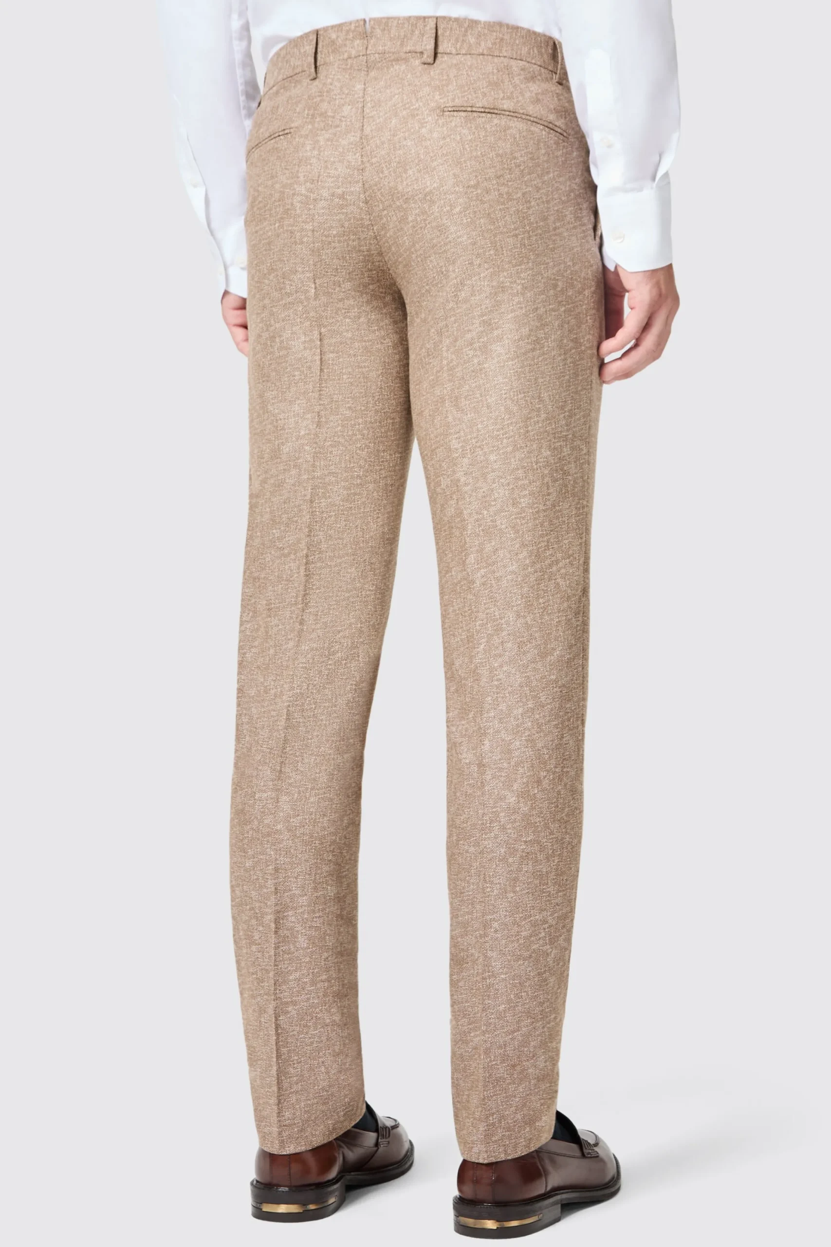 Twisted Tailor Goddard Slim Fit Brown Trousers | Trousers·Casual Trousers | Trousers·Work Trousers