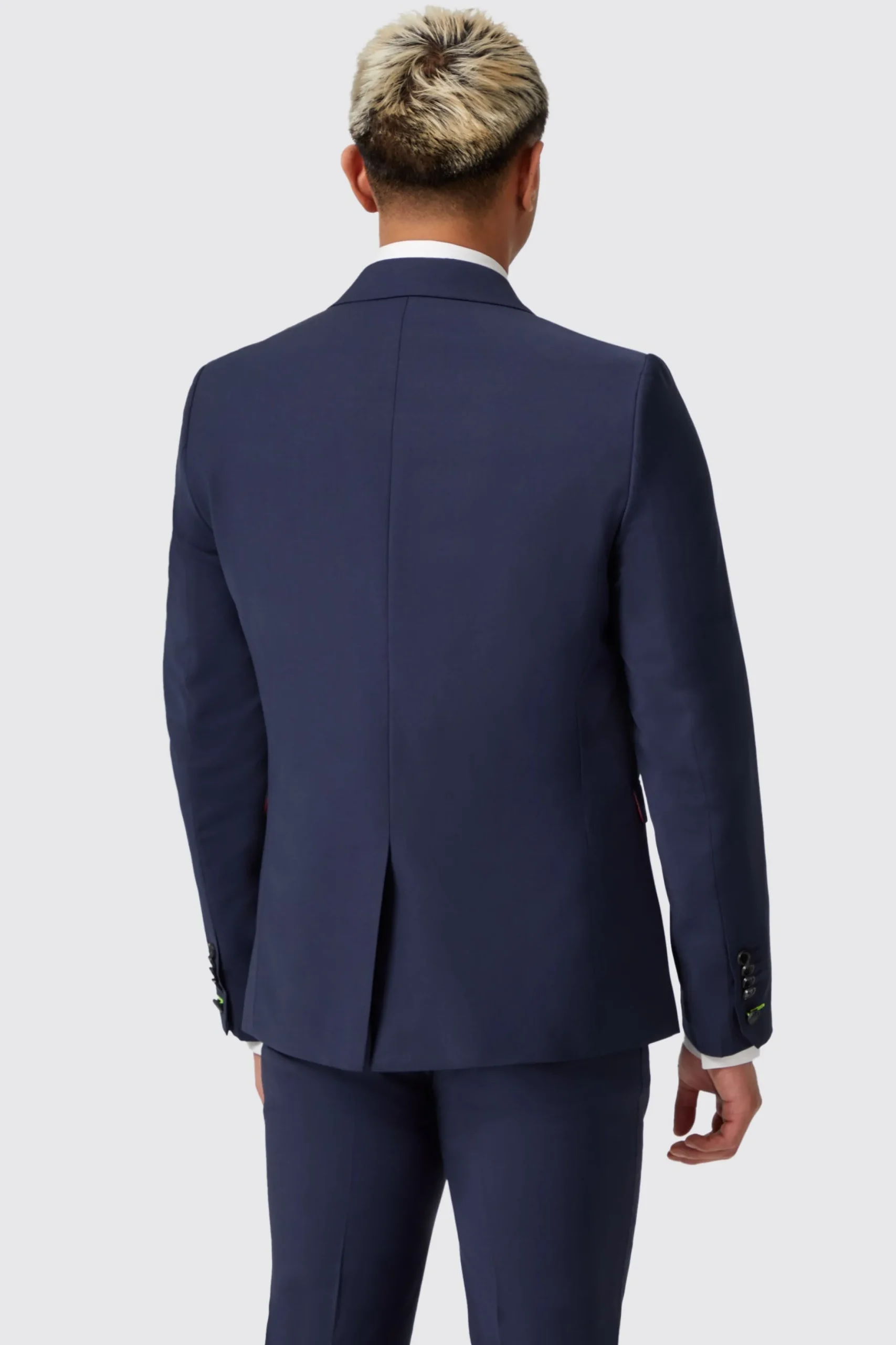 Twisted Tailor Harwood Slim Fit Navy Double Breasted Wool Suit | Style·Double Breasted Suits | Occasion·Groomsmen Suits
