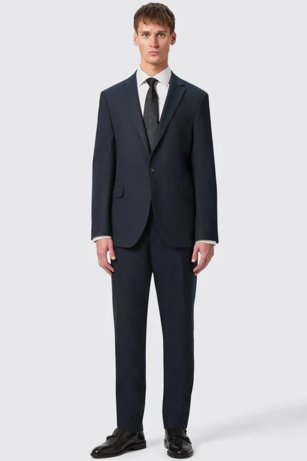 Twisted Tailor Hodge Slim Fit Navy Pinstripe Suit | Style·Plain Suits | Occasion·Groomsmen Suits