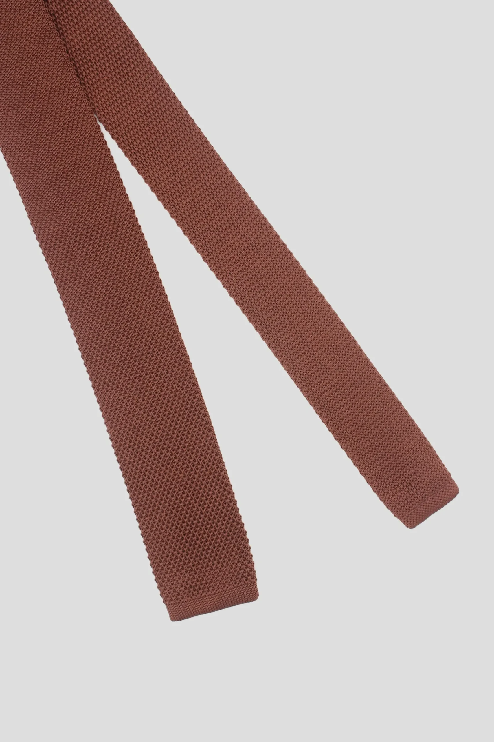 Twisted Tailor Jagger Brown Knitted Tie | Suit Accessories·Ties