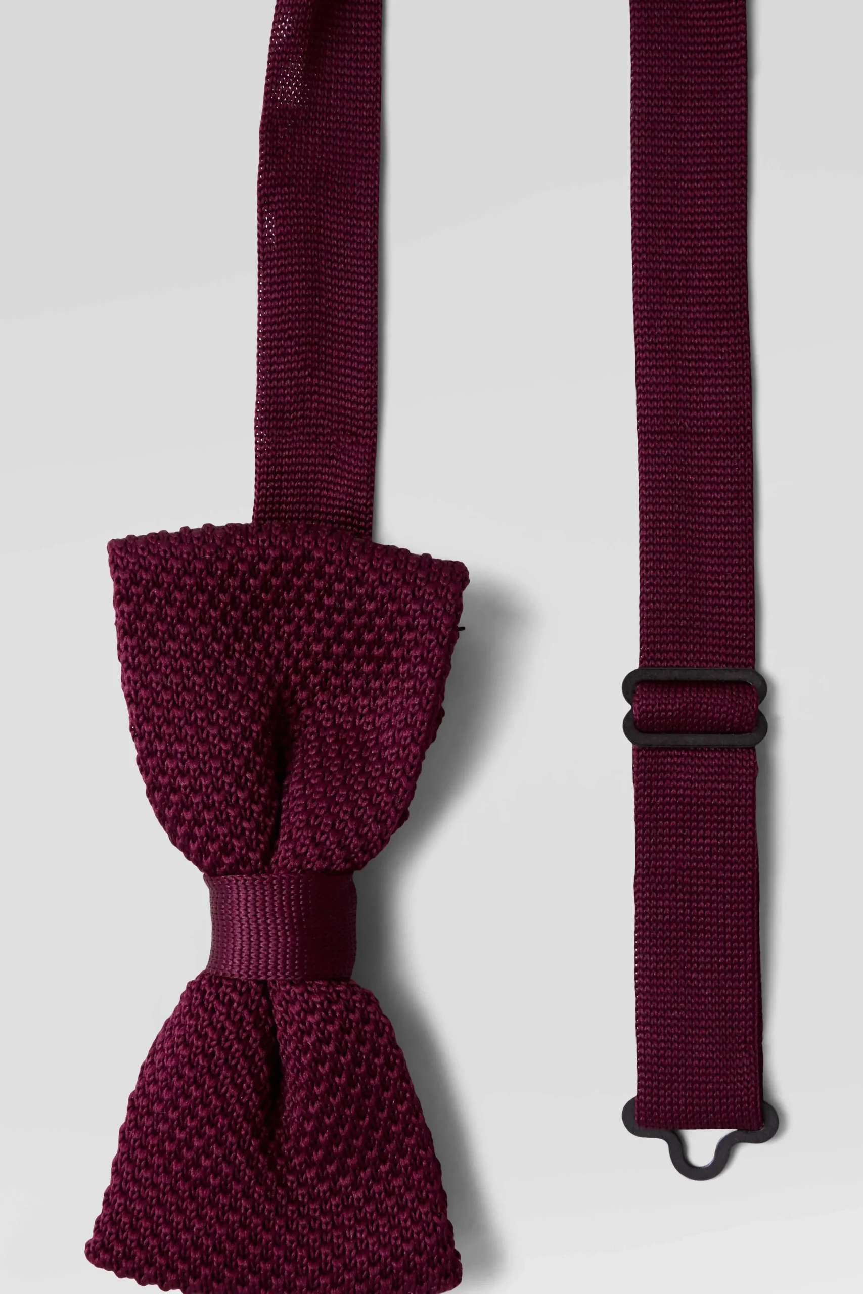 Twisted Tailor Jagger Burgundy Knitted Tie | Suit Accessories·Bow Ties