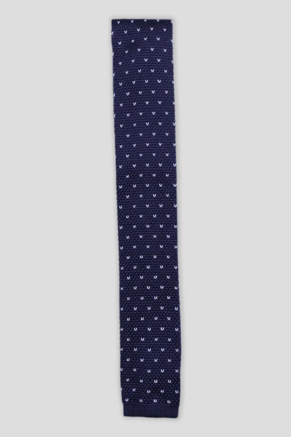 Twisted Tailor Jagger Tie Navy Spot | Suit Accessories·Ties