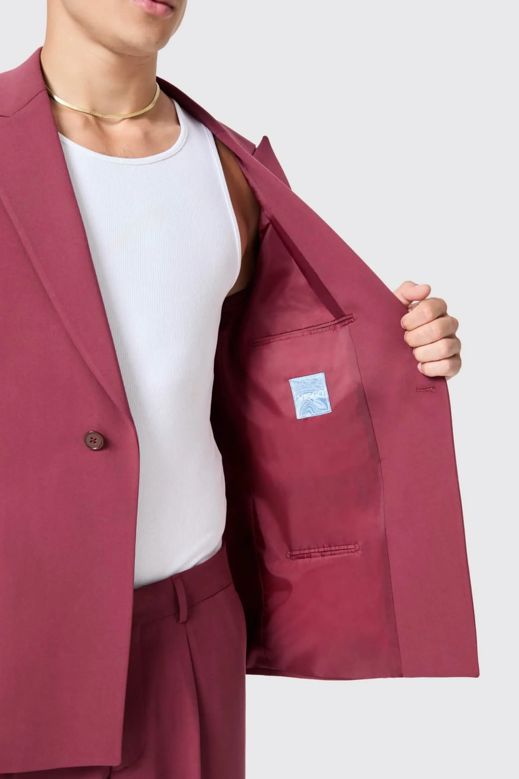 Twisted Tailor Lavoir Oversized Burgundy Jacket | Unisex | Jackets·Work Jackets