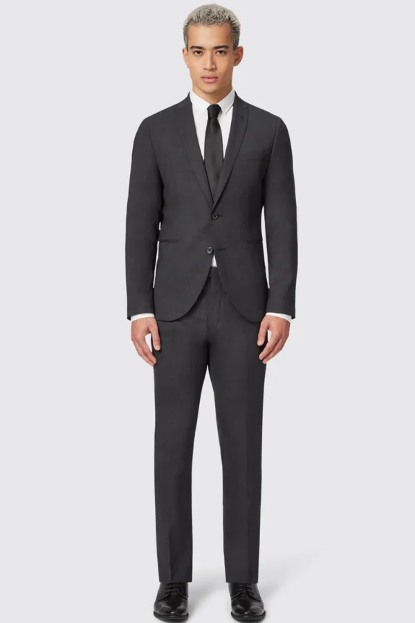 Twisted Tailor Priory Skinny Fit Suit Charcoal Suit | Occasion·Groomsmen Suits