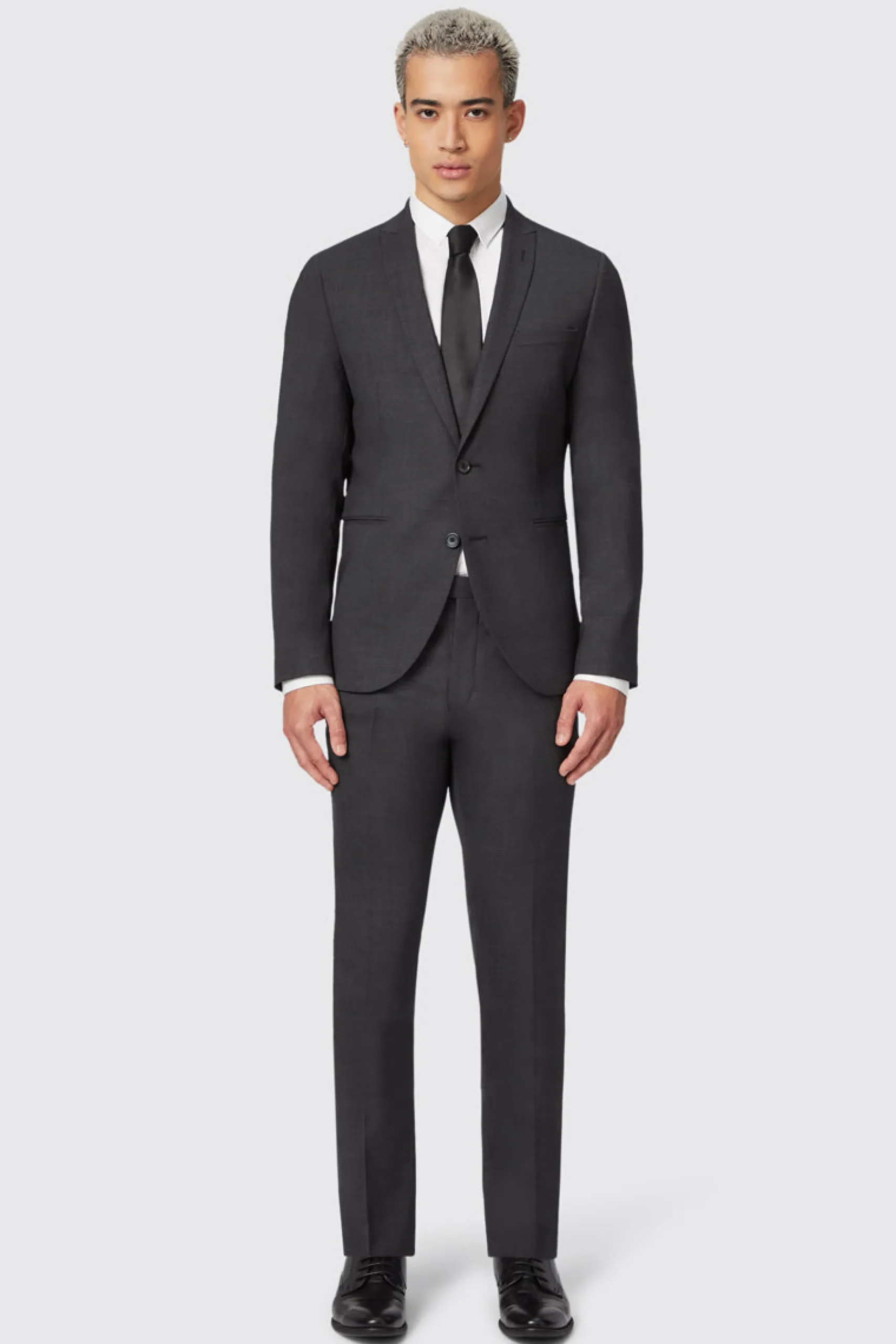 Twisted Tailor Priory Skinny Fit Suit Charcoal Suit | Occasion·Groomsmen Suits