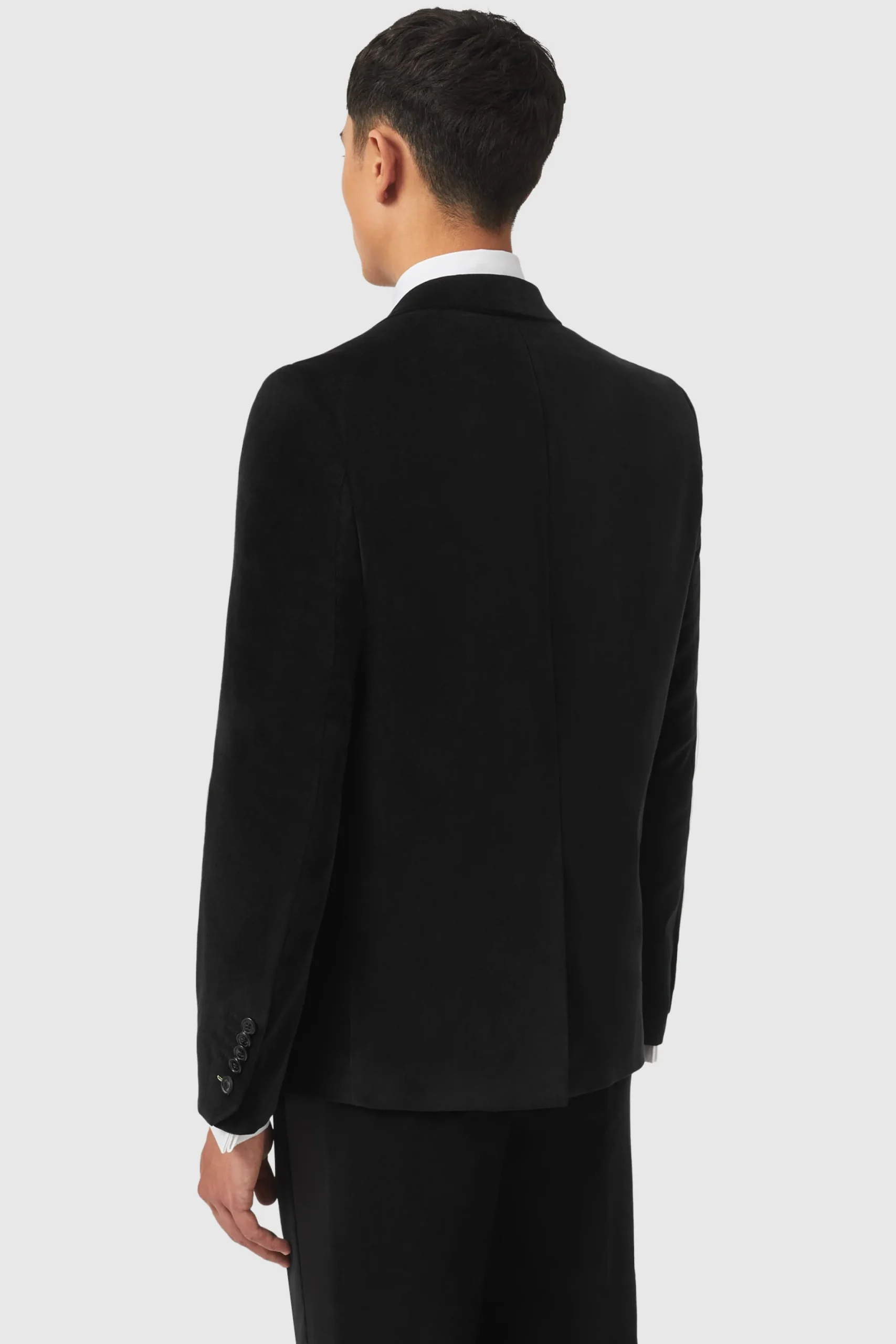 Twisted Tailor Sylvester Skinny Fit Black Velvet Tuxedo Jacket | Jackets·Party Jackets